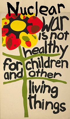 Nuclear war is not healthy for children